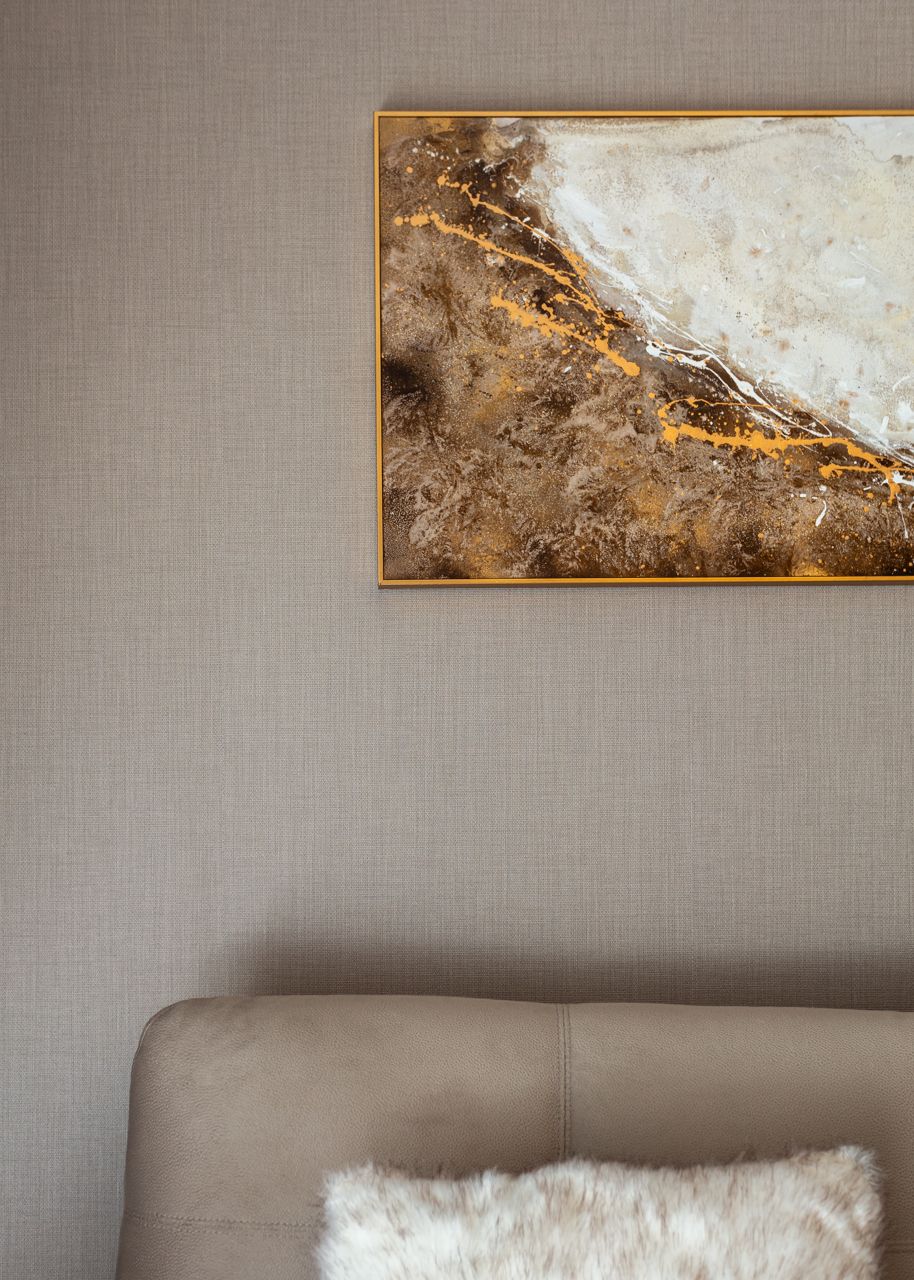 Fotografia de no Apartamento Montijo, destacando a decora&ccedil;&atilde;o com Estilo Africano.