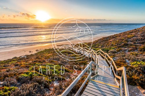 Sunset over Hally's Beach, Streaky Bay, South Australia