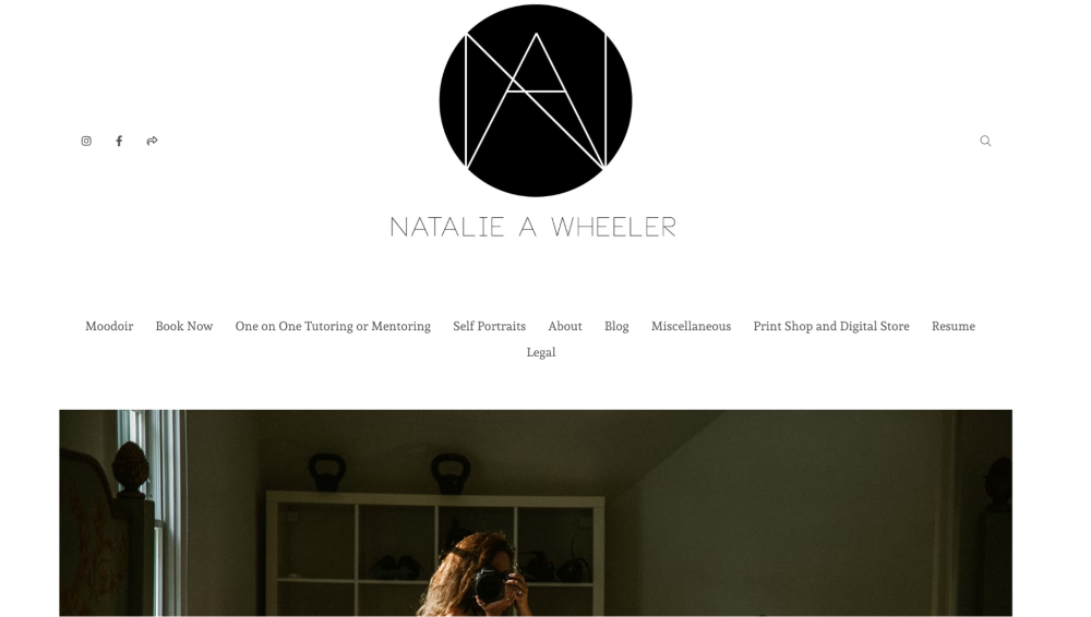 Natalie A Wheeler Portfolio website