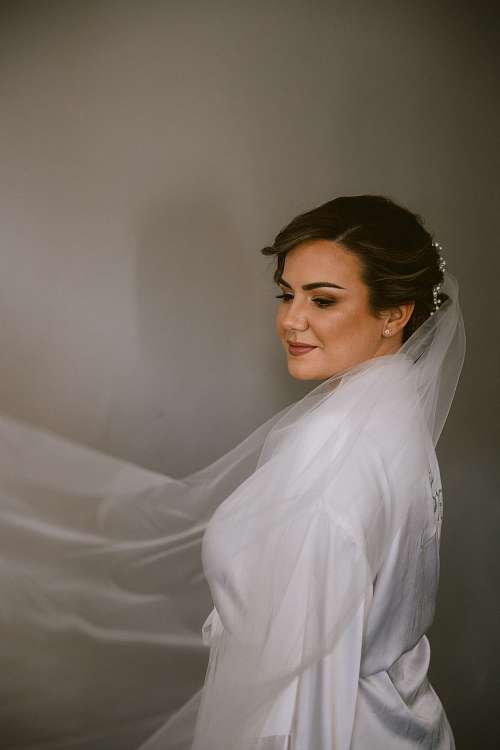 Bride Getting Ready
