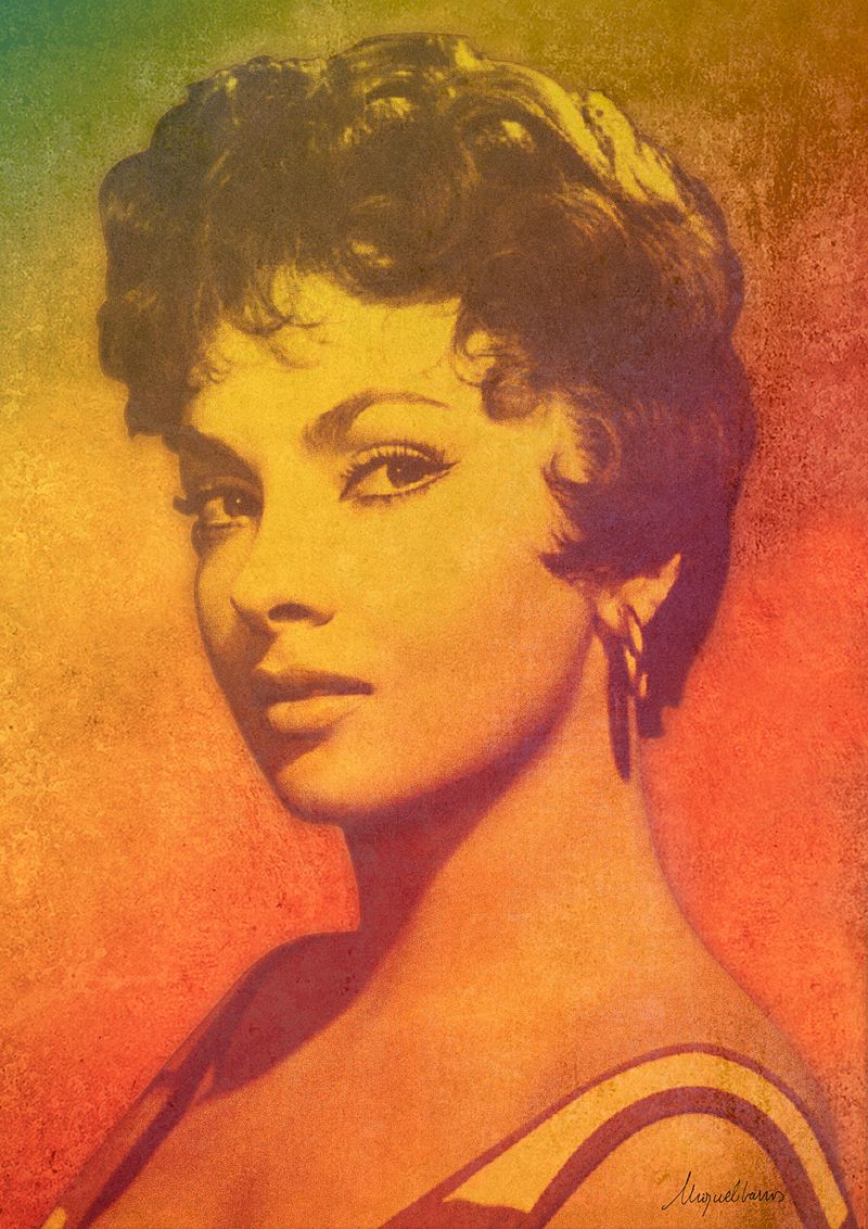 Gina Lollobrigida Portrait