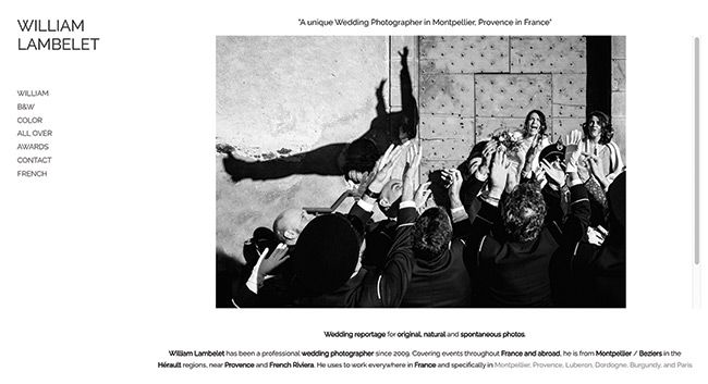 Fotógrafo de casamento de William Lambelet