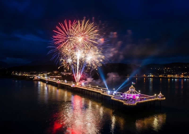 Bangor Illuminated: Garth Pier in Celebration