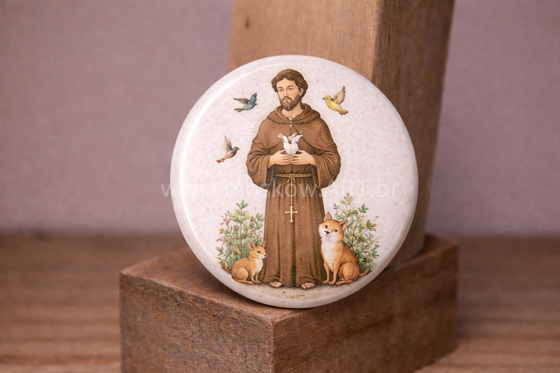 Botom e Imã "São Francisco de Assis"