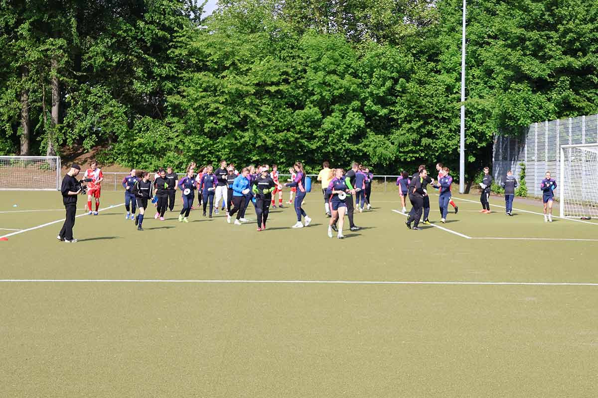 Viel Spaß beim gemeinsamen Warm up