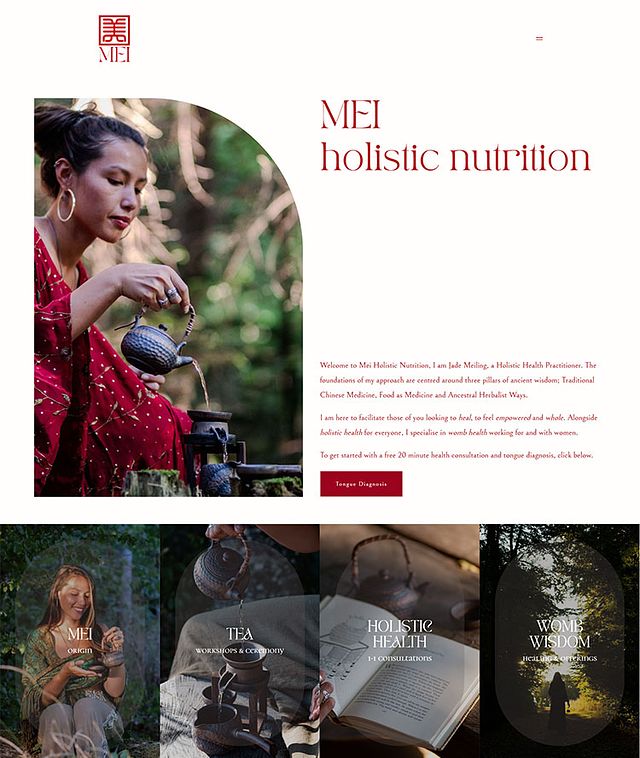 Jade Meiling Portfolio Website Examples