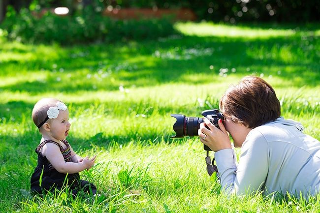 Poses para fotografia de recém-nascido