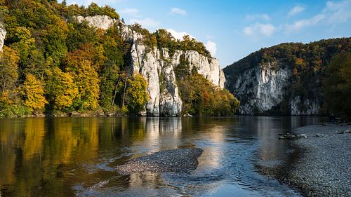 Die Donau bei Weltenburg