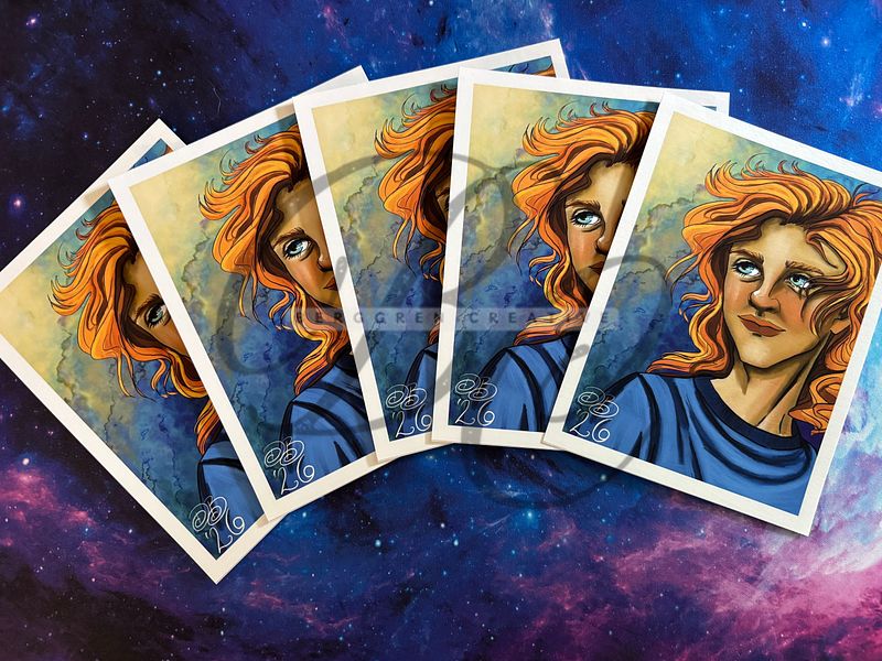 Varian 4x5.3" Giclee art print - signed!
