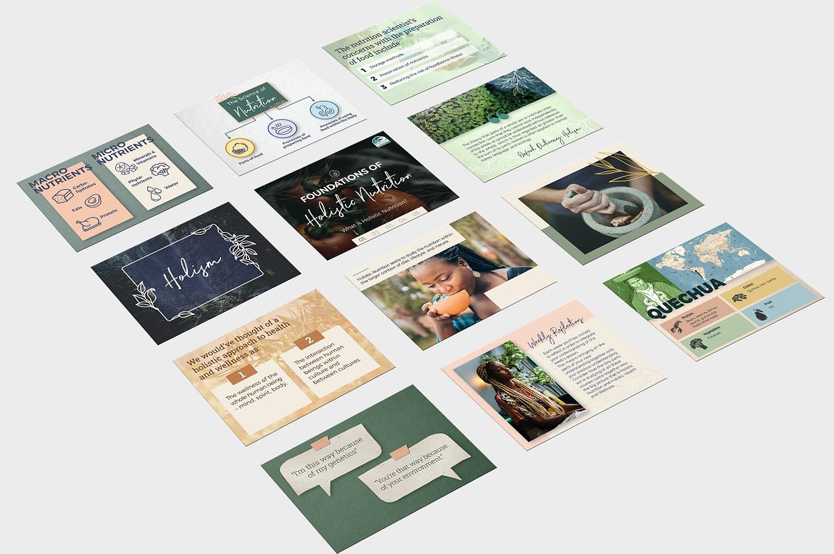 Holistic Nutrition Program Design