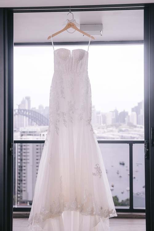 Bride Getting Ready
