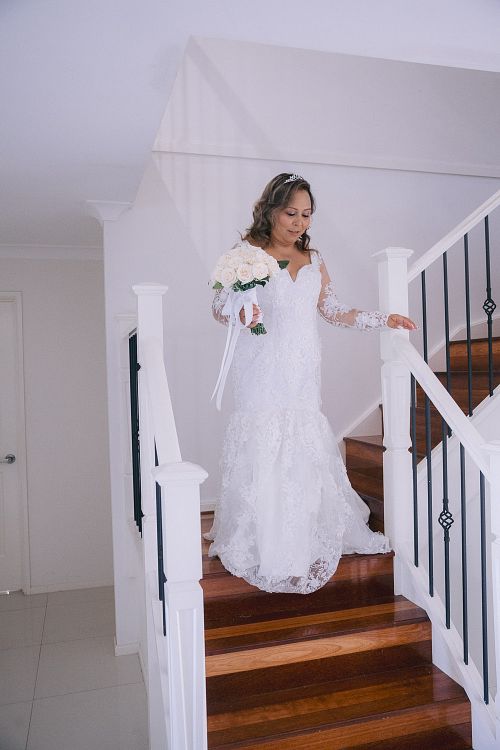 Bride Getting Ready