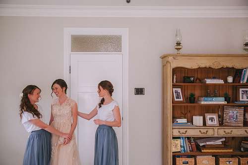 Bride Getting Ready