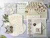 Luxury Vintage Floral Scented Letter Writing Stationery Gift Set with Accessories