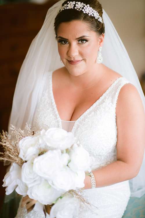 Bride Getting Ready