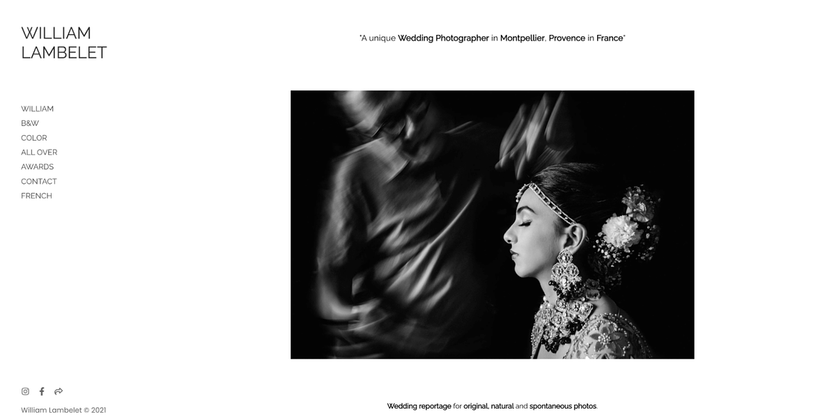 Portfolio de photographies de mariage de William Lambelet