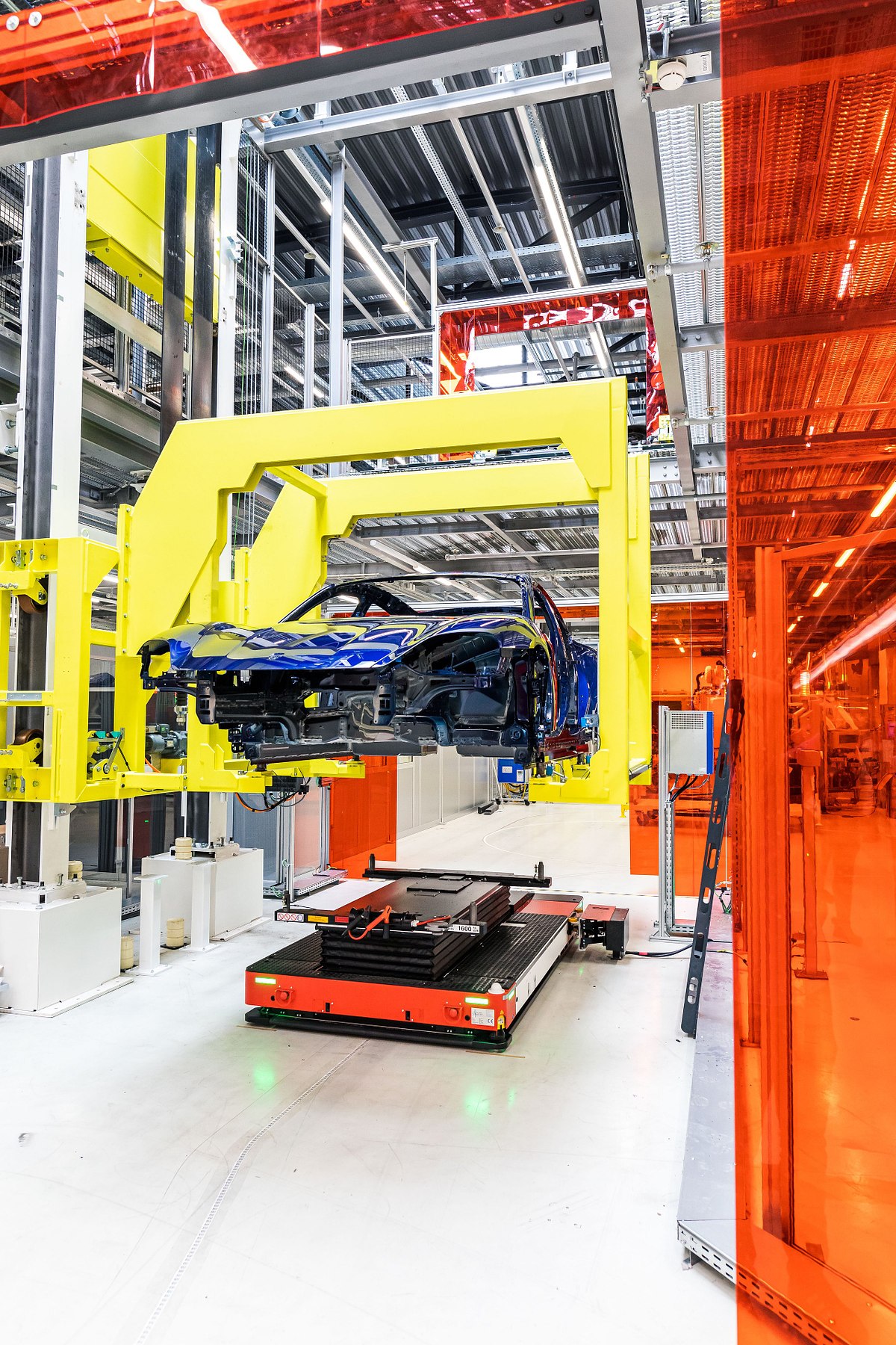 Fertigung Porsche Taycan