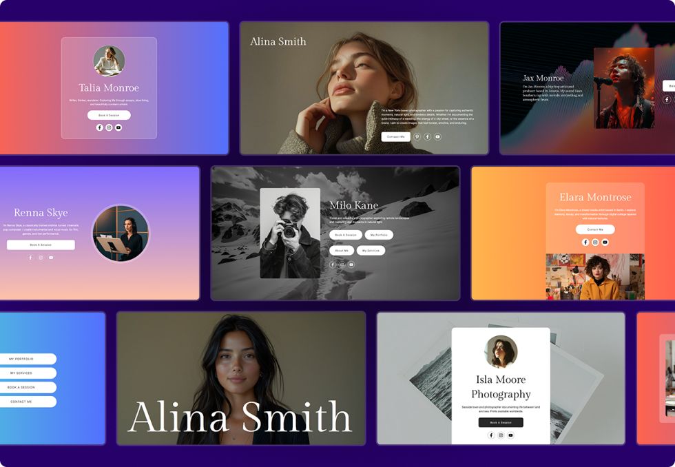 New design feature – Profile sections