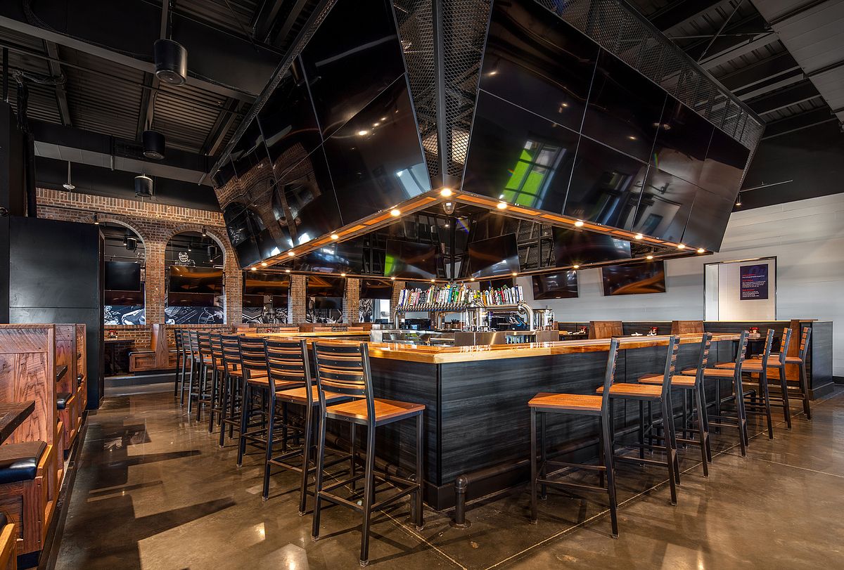 restaurant bar architecture photography fayetteville