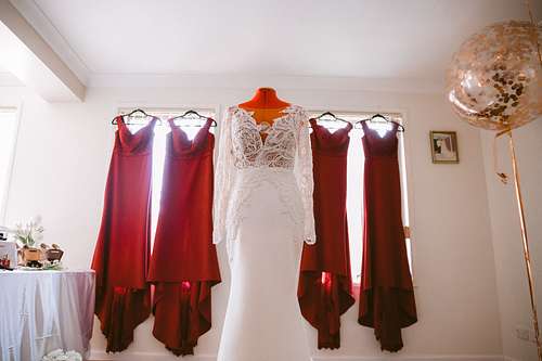 Bride Getting Ready