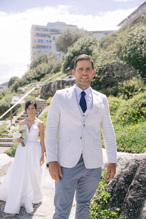 Bridal Portraits at Queenscliff, Manly