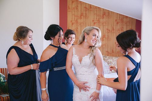 Bride Getting Ready