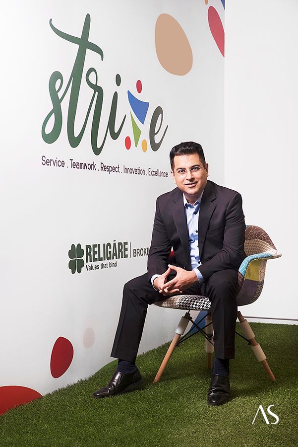 Professional Corporate portrait of Gurpreet Sidana - CEO - Religare Broking Ltd, by Akkil Suvarna