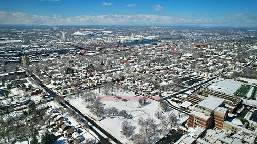 Troy, NY Aerial Photos