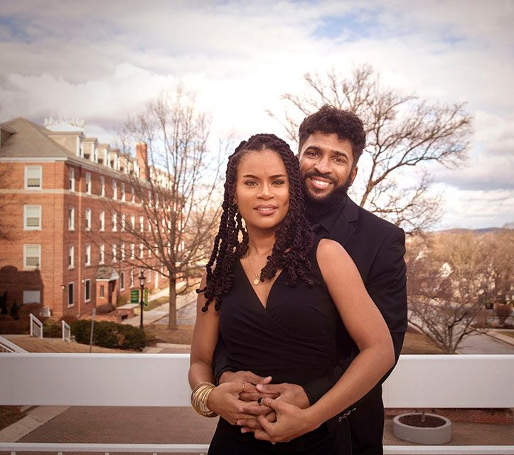 Engagement Shoot at McDaniel College