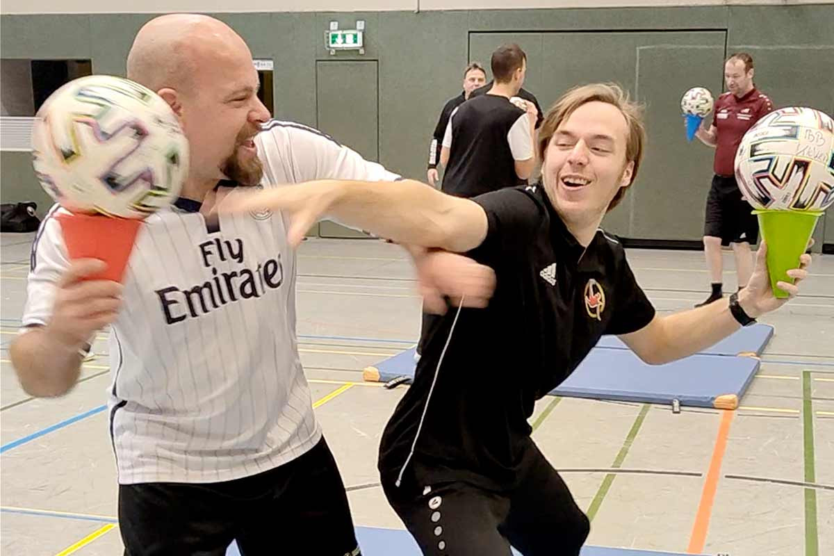 Spaß beim Training ist wichtig - aber Sicherheit eben auch.