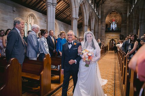 Church Wedding Ceremony at St Philip's Anglican Church