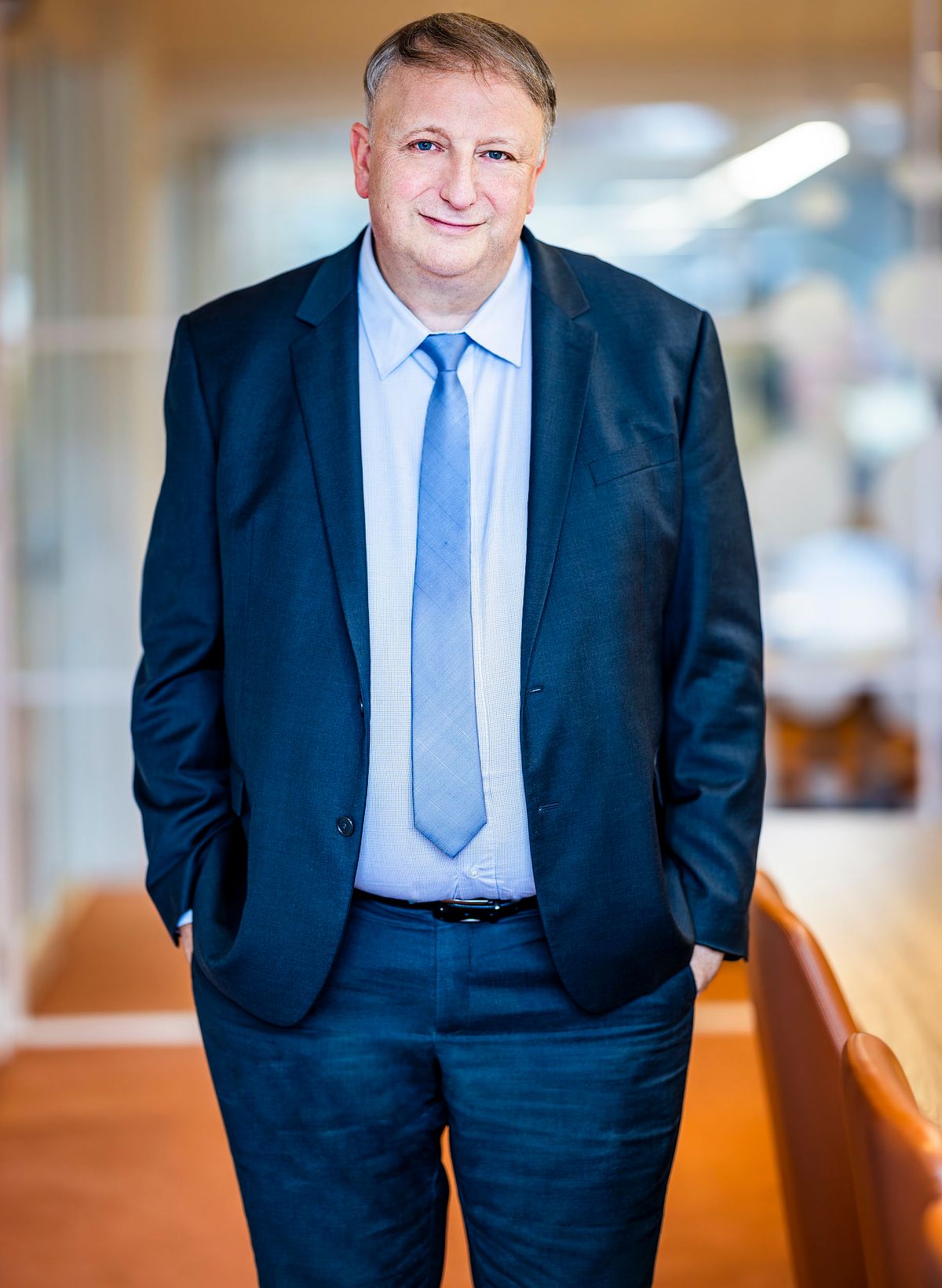 Corporate portrait of CEO of the Continence Foundation Gian Sberna..