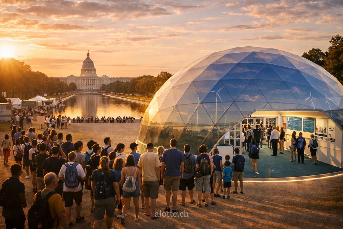 GenAI upgrade of image of Siemens Earth Day event in DC | Jack Morton Martin Potter