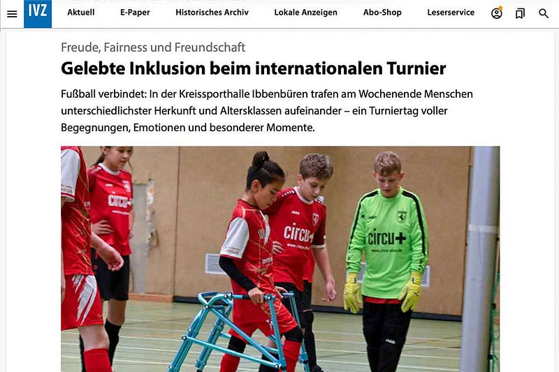 Freude, Fairness und Freundschaft: Inklusives Fußballturnier begeistert
