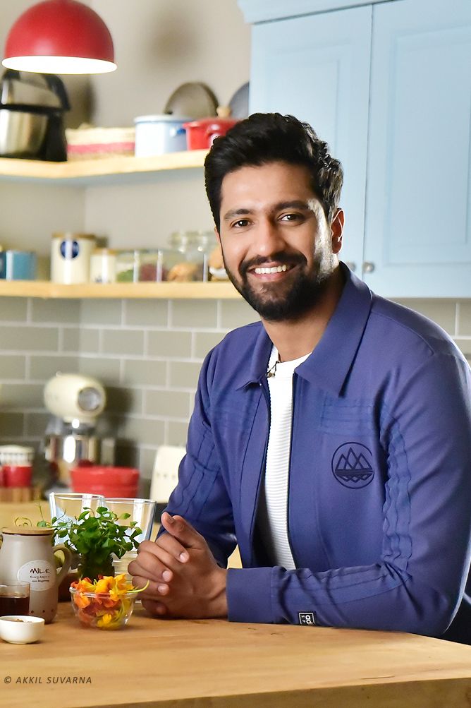 Celebrity Actor Vicky Kaushal Photo shoot by photographer Akkil Suvarna for Quaker Oats