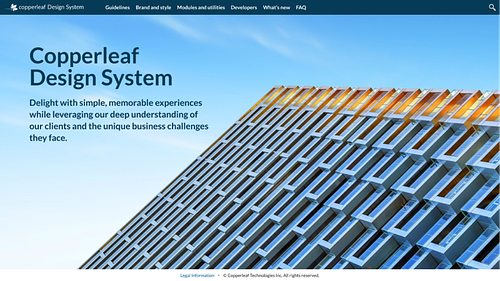 COPPERLEAF TECHNOLOGIES: FROM DESIGN TO DESIGN SYSTEMS