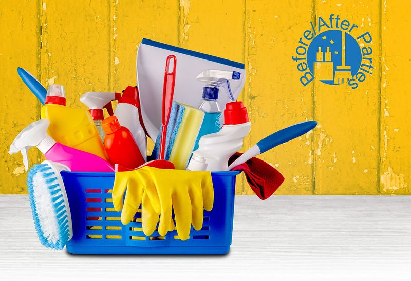 Before & after parties clean