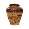 Multi Art Wood Urn – Handcrafted, Natural