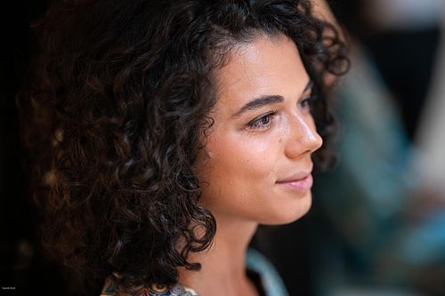 "ritratto di sposa prima del make up"