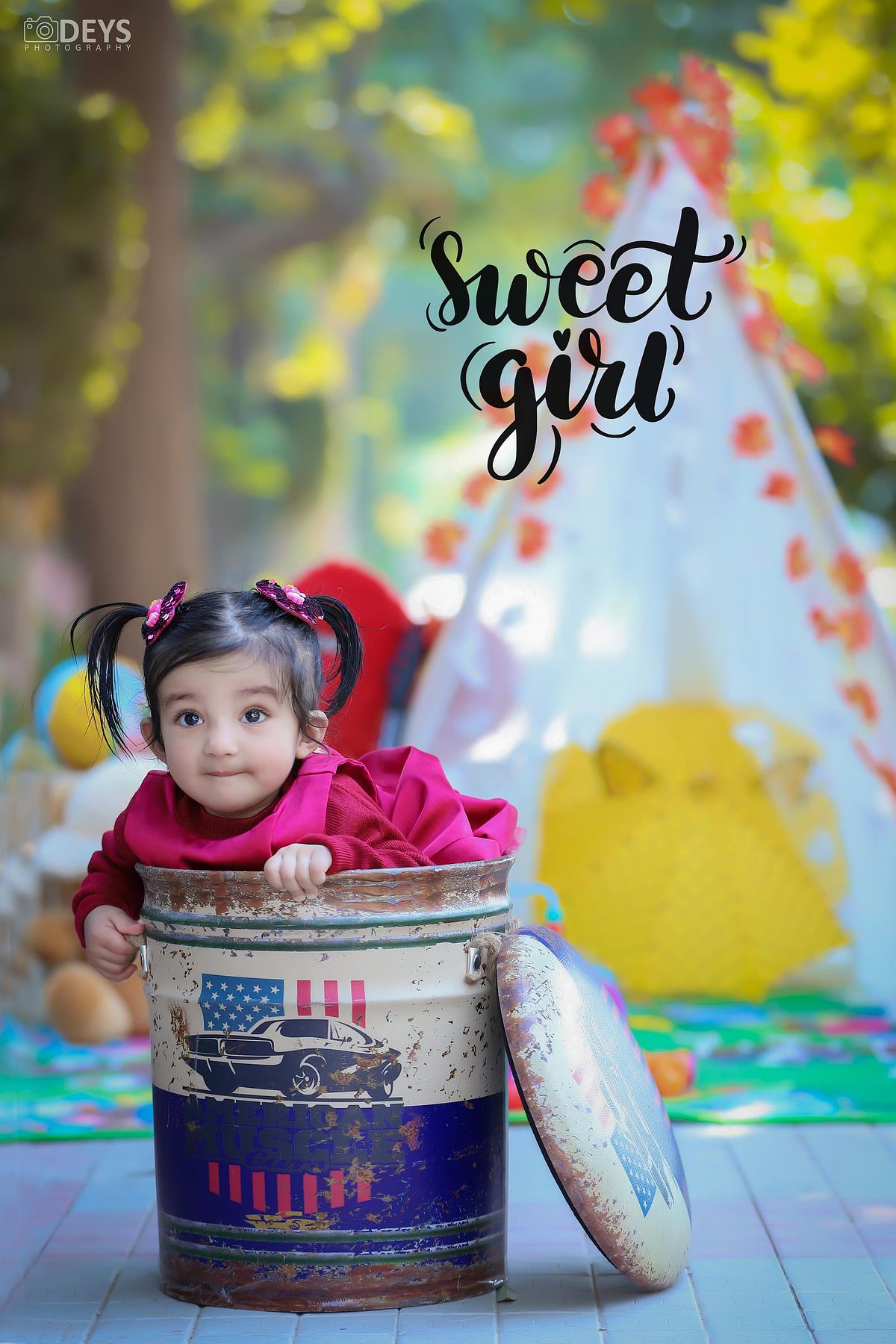 Photoshoot 1st birthday in Ghaziabad