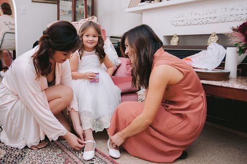 Bride Getting Ready