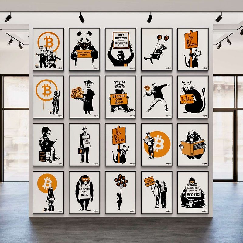 Street Cyber Bonanza 1-4 Posters