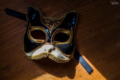 Venetian mask ...