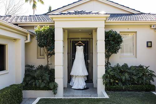 Bride Getting Ready