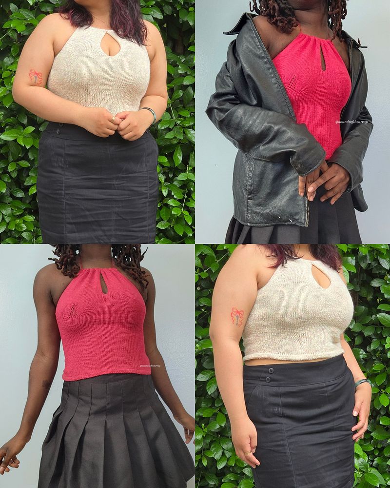 August Top PDF Knitting Pattern