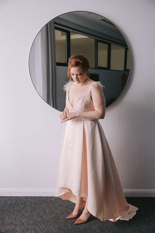 Bride Getting Ready
