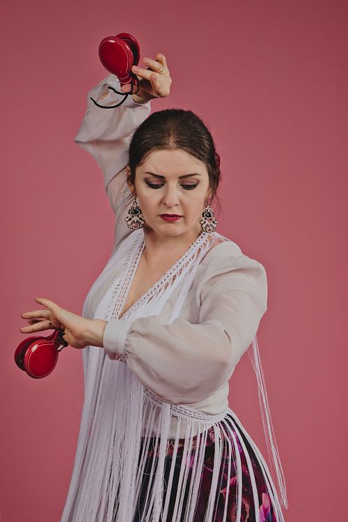 Dance photo session in a studio in Poznań, Poland