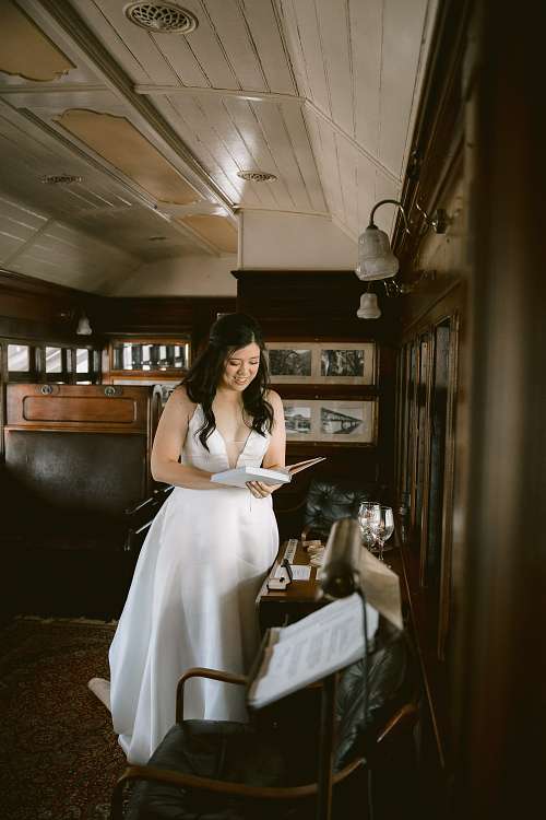 Bride Getting Ready