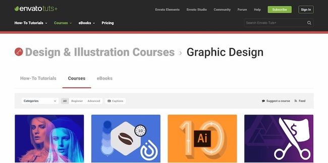 Illustrations- und Designkurse von Envato Tuts+