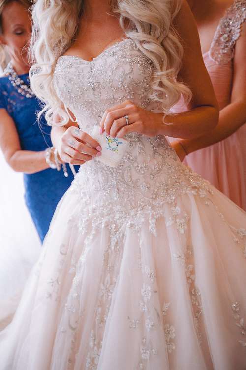 Bride Getting Ready